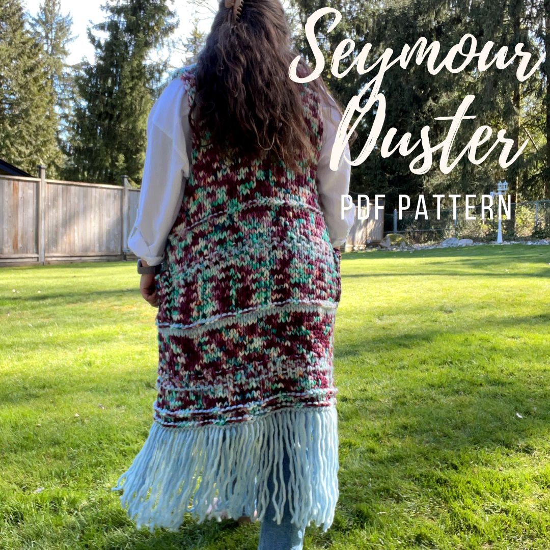 Seymour Duster Knitting Pattern PDF