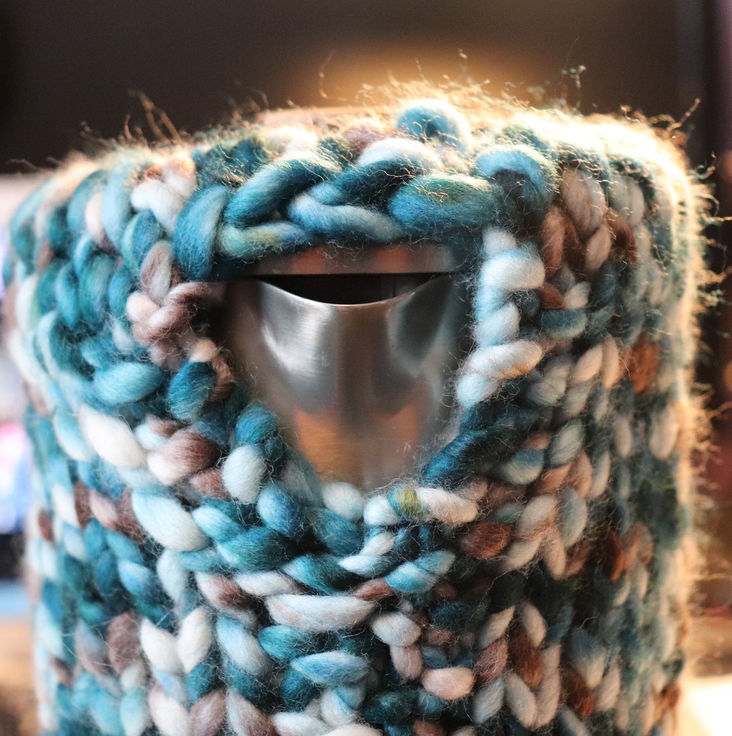 Café Confortable French Press Cozy Knitting Pattern PDF