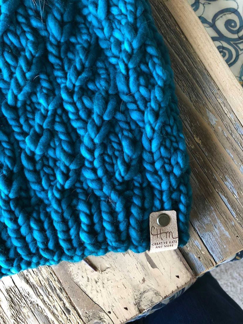 Cabot Coast Beanie Knitting Pattern PDF