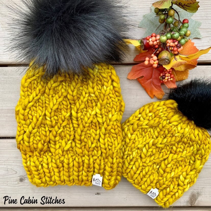 Cabot Coast Beanie Knitting Pattern PDF
