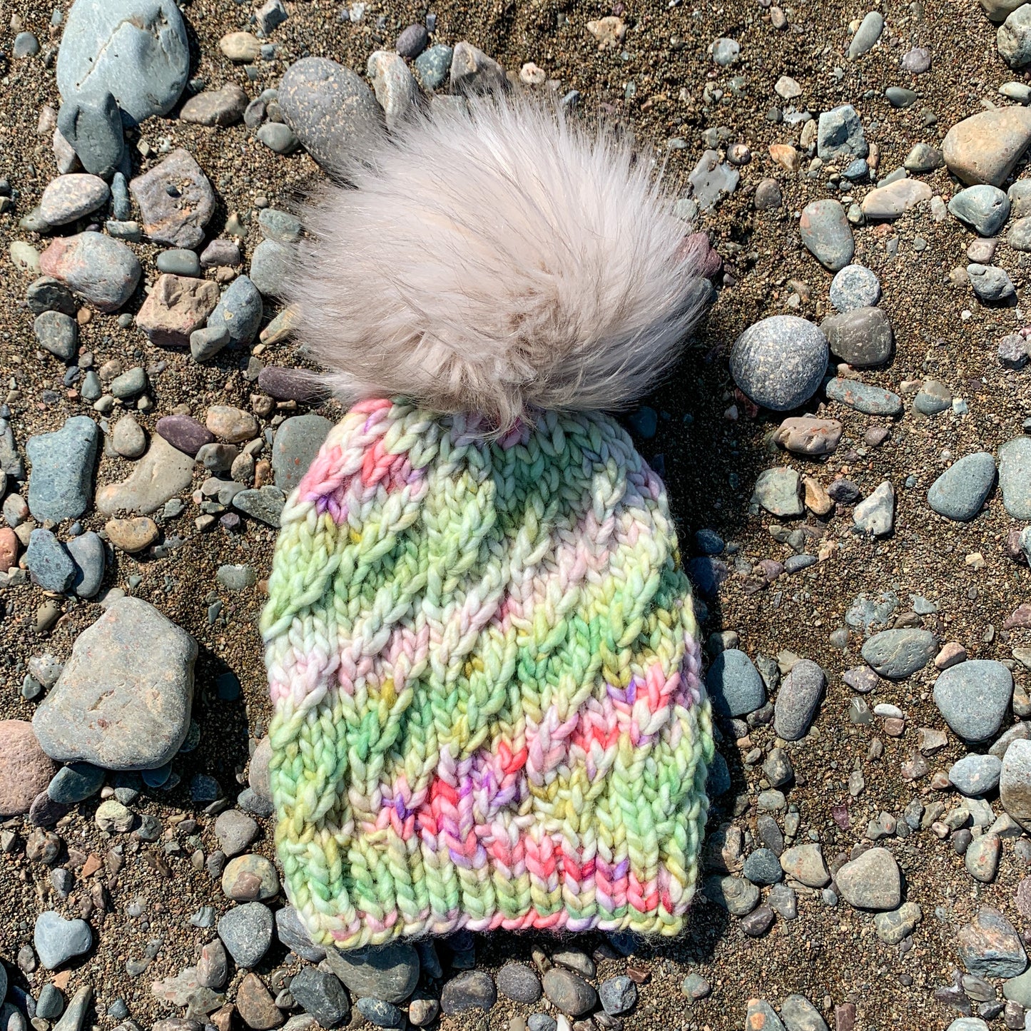 Cabot Coast Beanie Knitting Pattern PDF