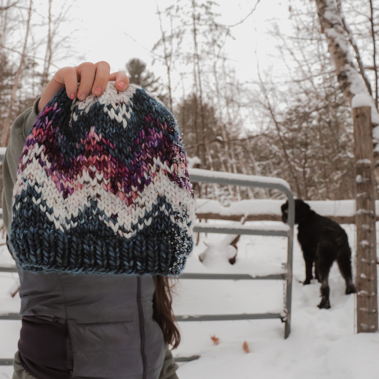 Moonstone Toque Knitting Pattern PDF