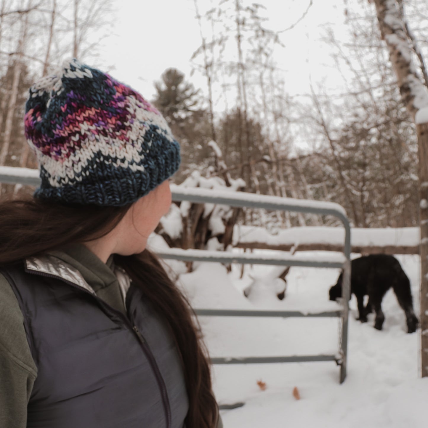 Moonstone Toque Knitting Pattern PDF
