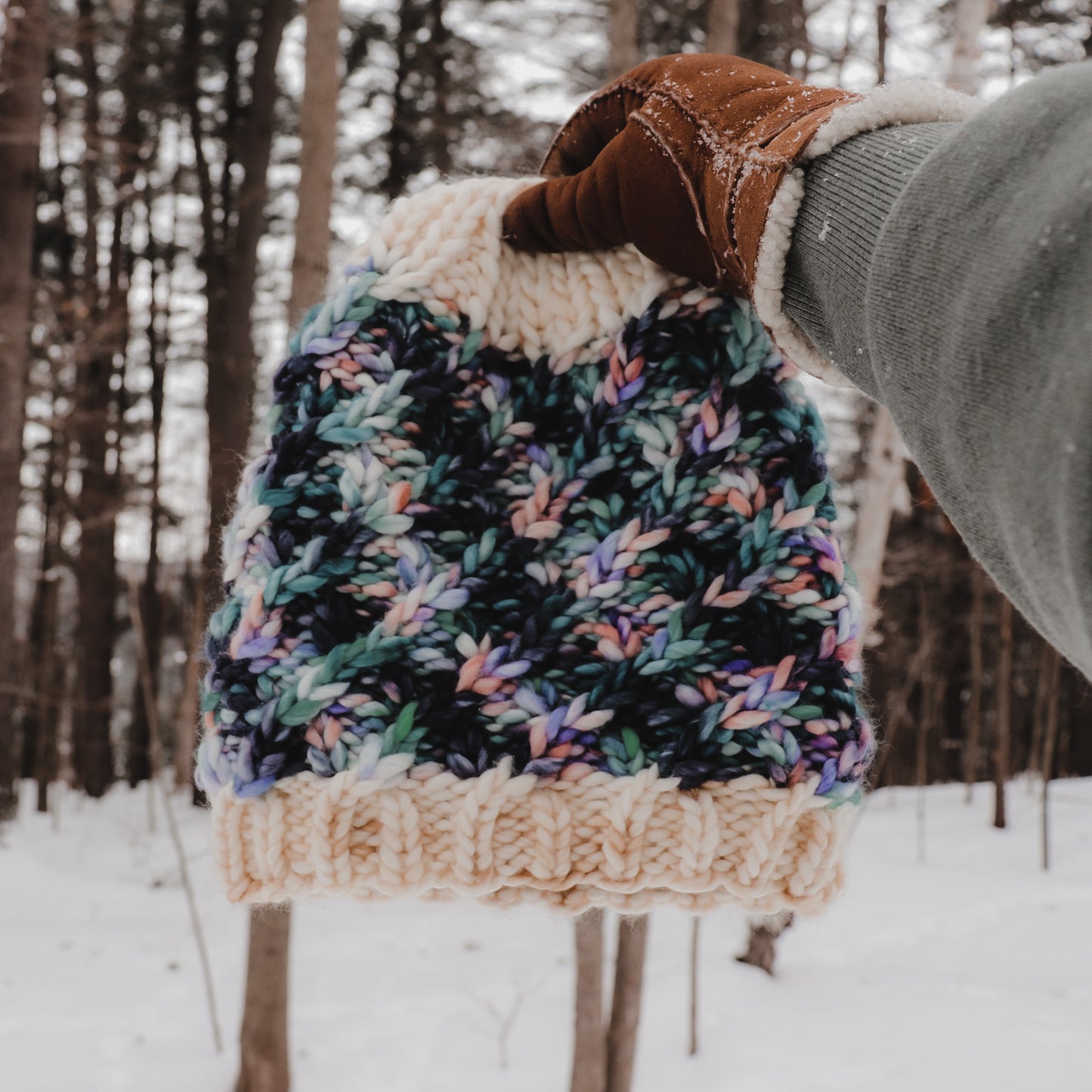 Deerhurst Beanie Knitting Pattern PDF