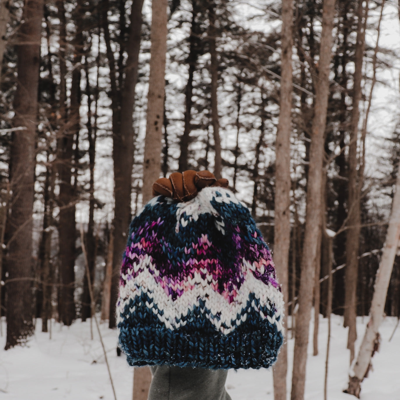 Moonstone Toque Knitting Pattern PDF