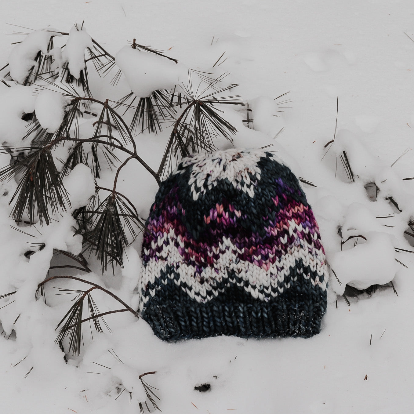 Moonstone Toque Knitting Pattern PDF