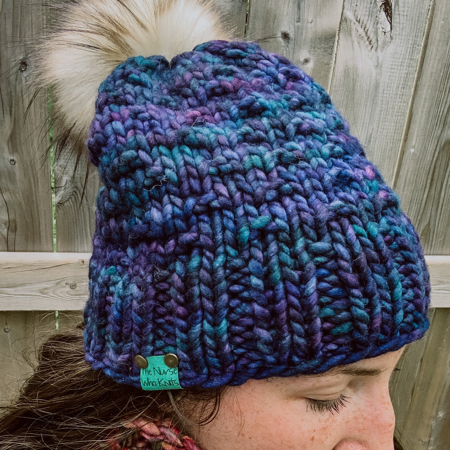 Bluegrass Beanie and Scarf Knitting Patterns PDF